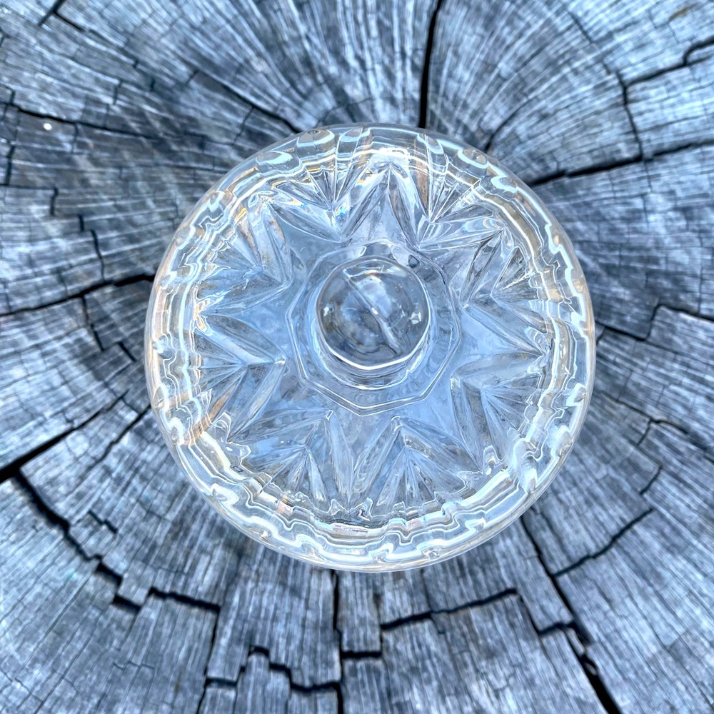 Small Vintage Glass Candy Dish - Picture 3 of 3